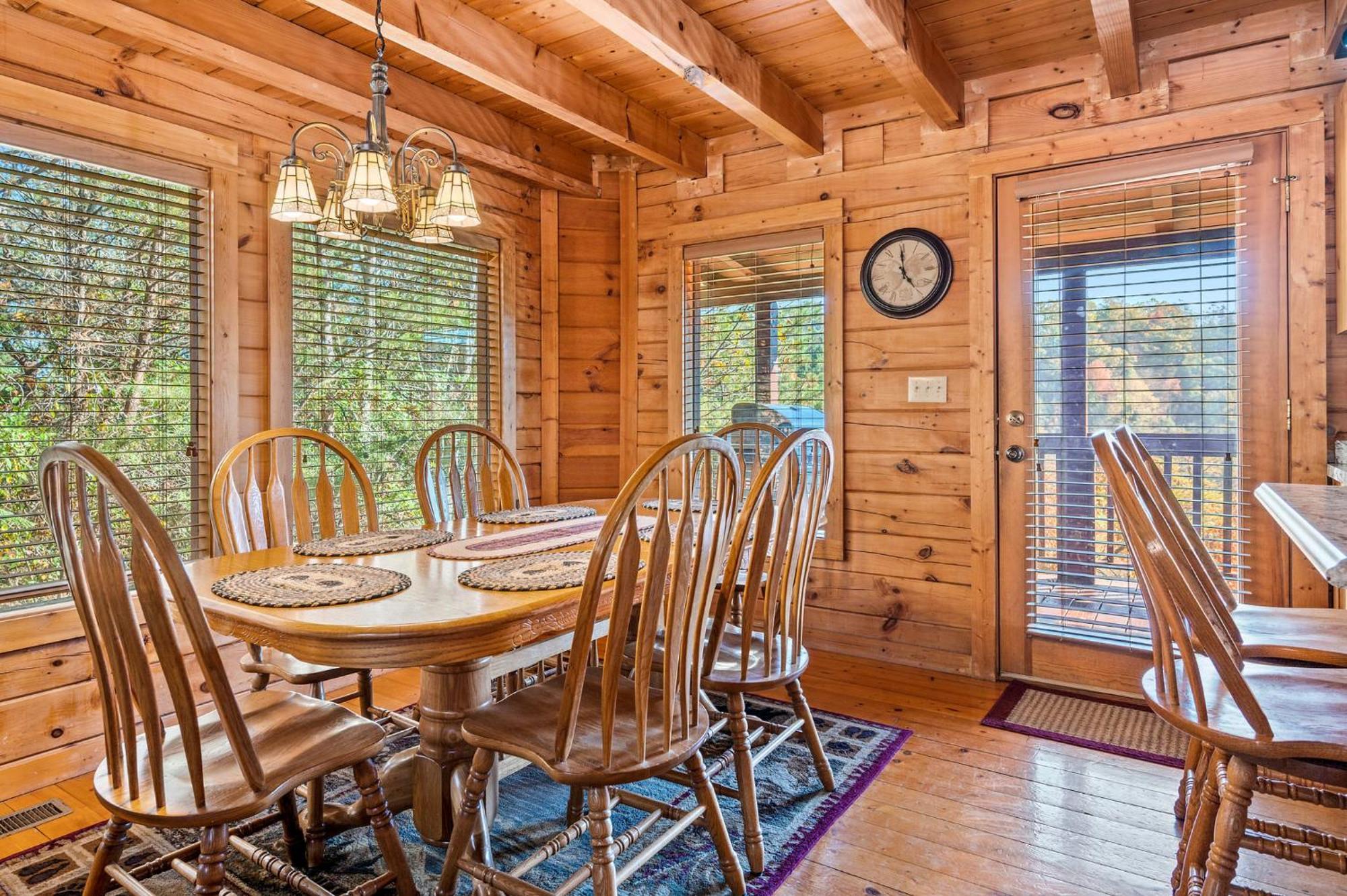 Bearfoot Pines - True Log Cabin - Wi-Fi, Hot Tub, Fishing, Deck With Views! - Mins To Pf Sevierville Exterior foto